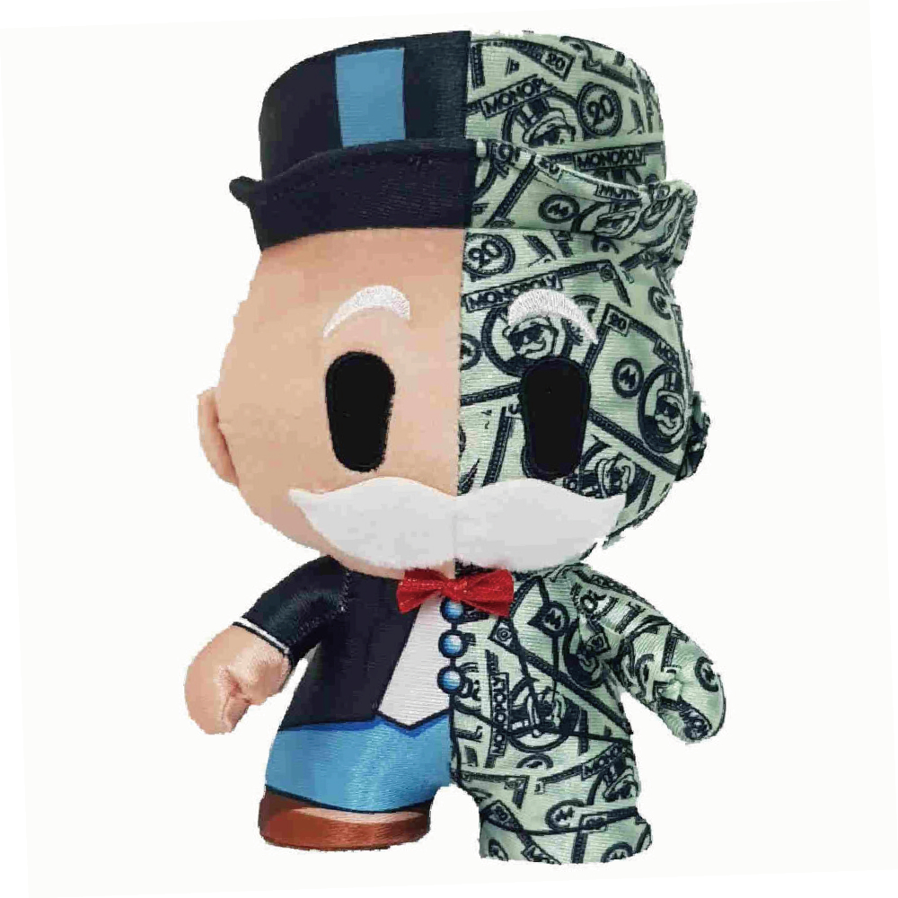 DZNR Mr Monopoly - Money Talks - Collection Plush with Display Box