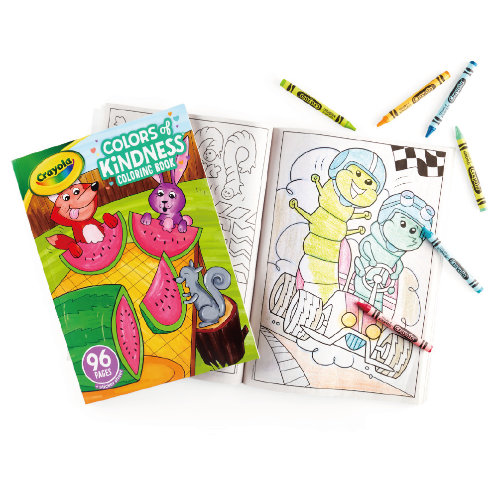 96PG Colors of Kindness Coloring Book