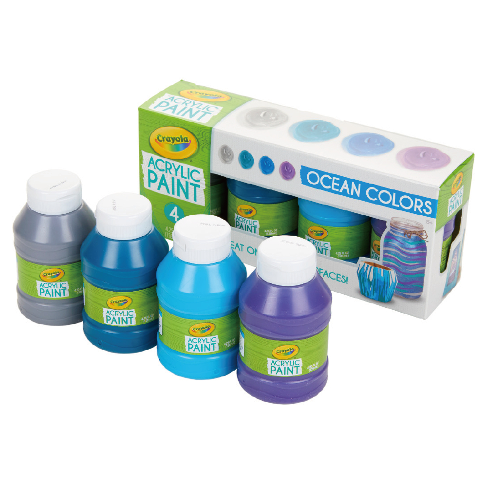 Multi-Surface Acrylic Paint - Ocean Colors