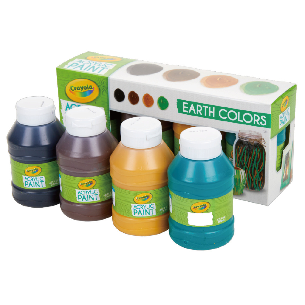 Multi-Surface Acrylic Paint - Earth Colors