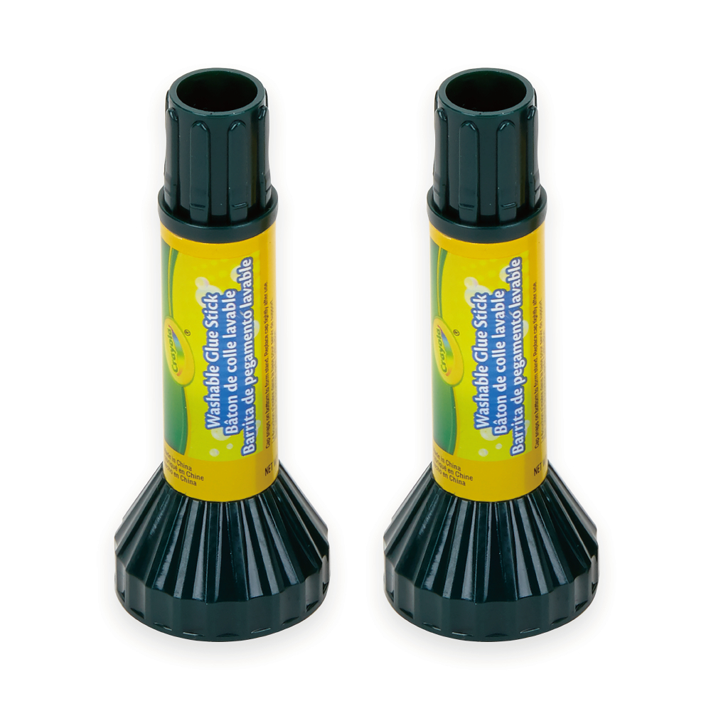 2 Washable Glue Sticks - 0.29oz each