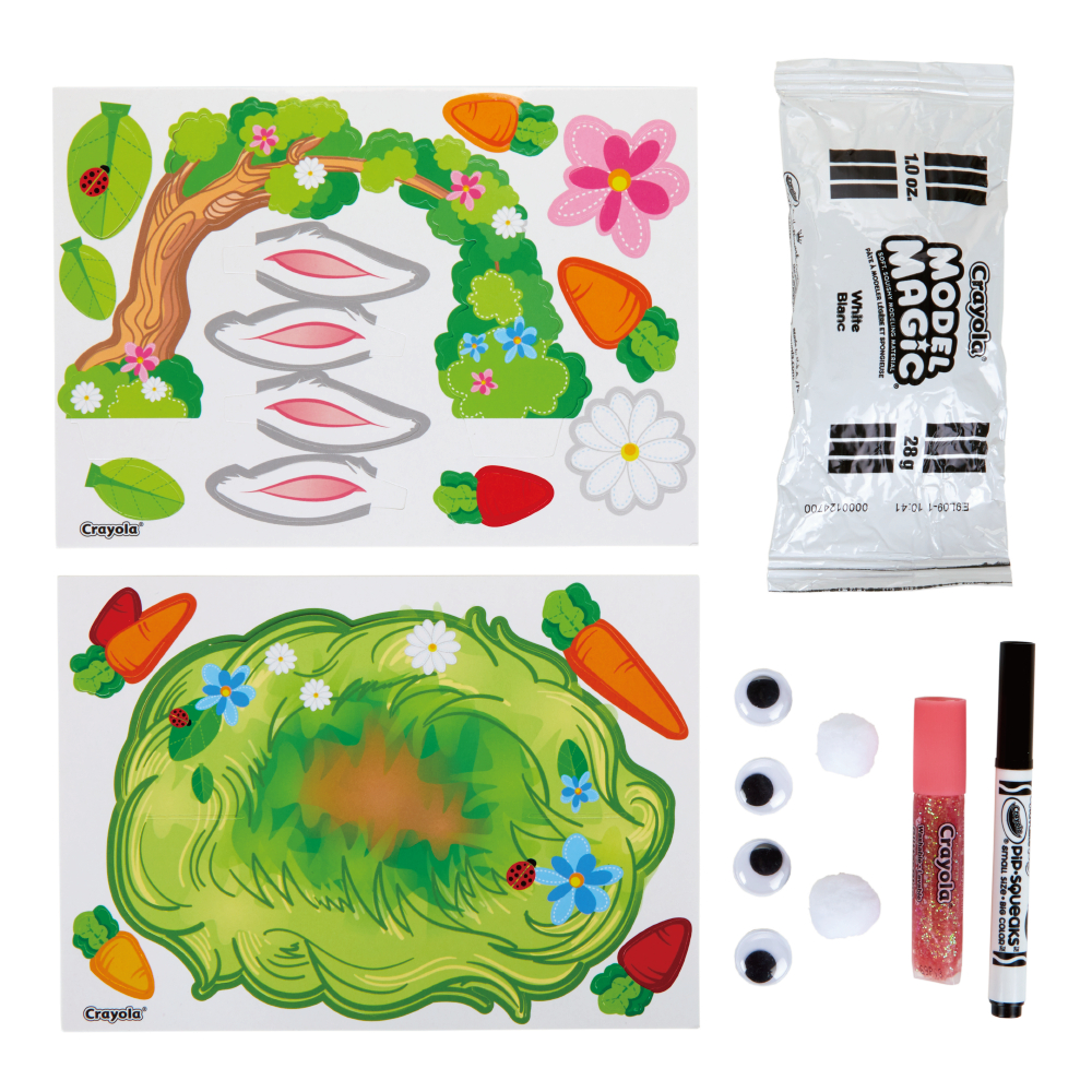 Model Magic Spring Craft Kit-Bunny