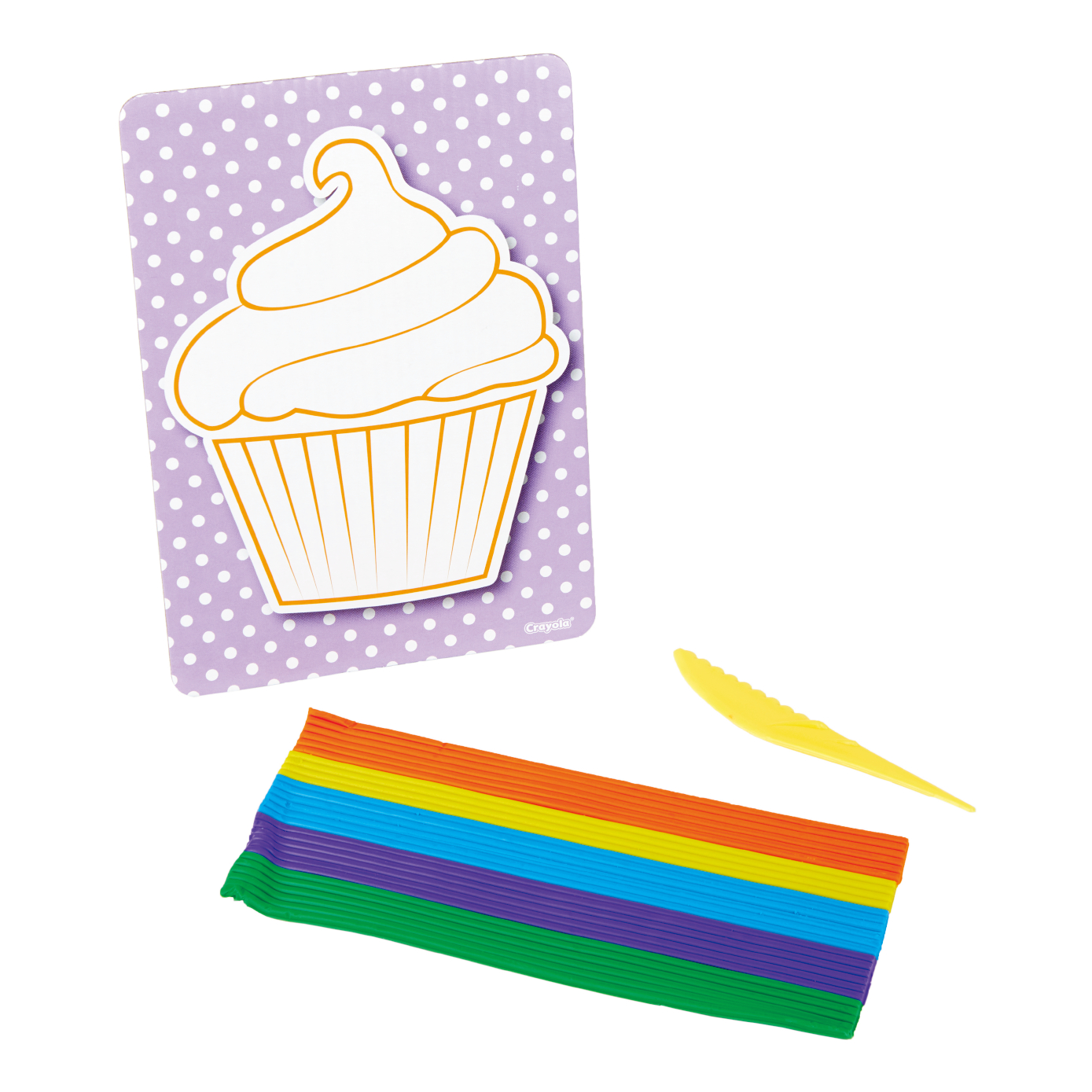 Craft Clay String Art Set - Cupcake