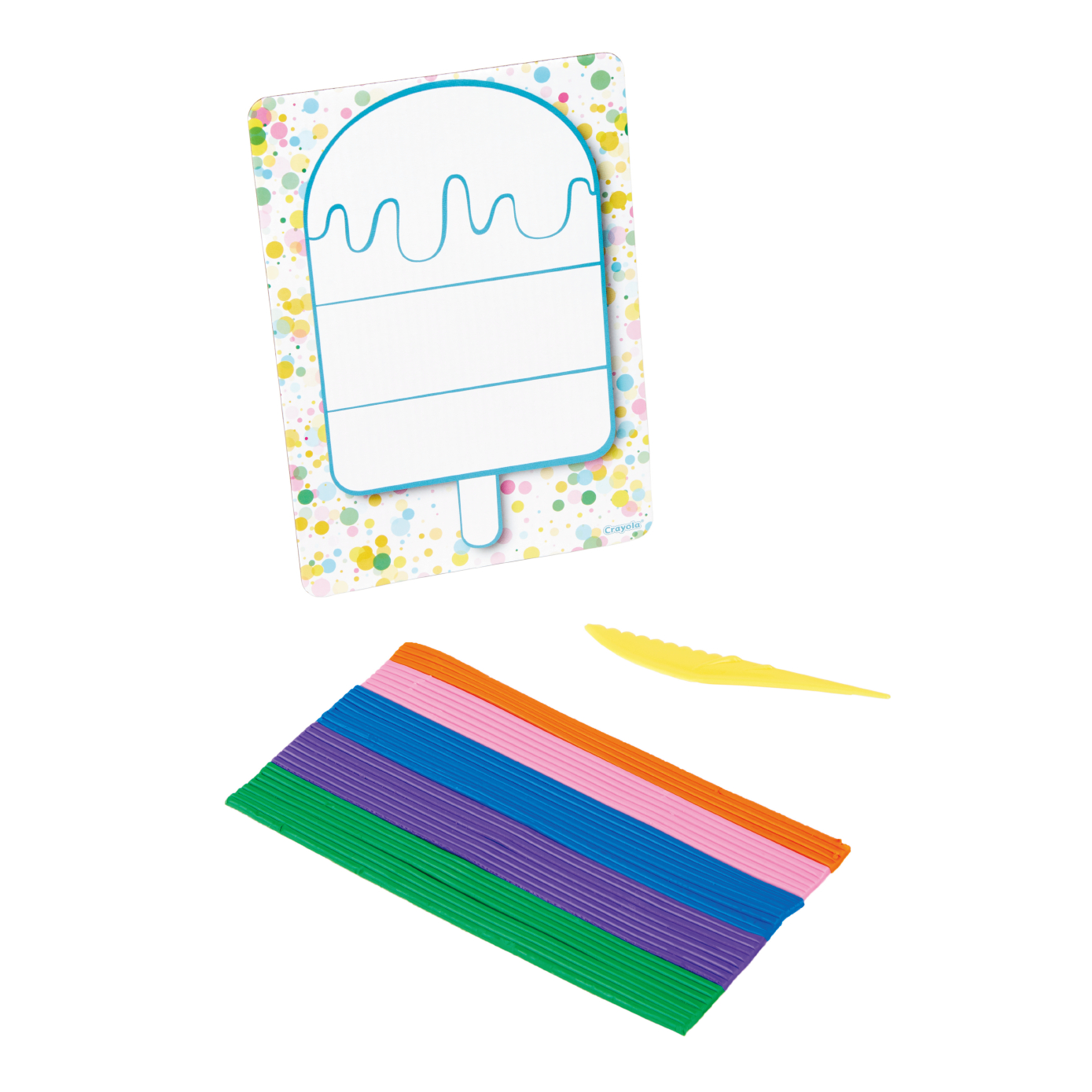 Craft Clay String Art Set - Popsicle