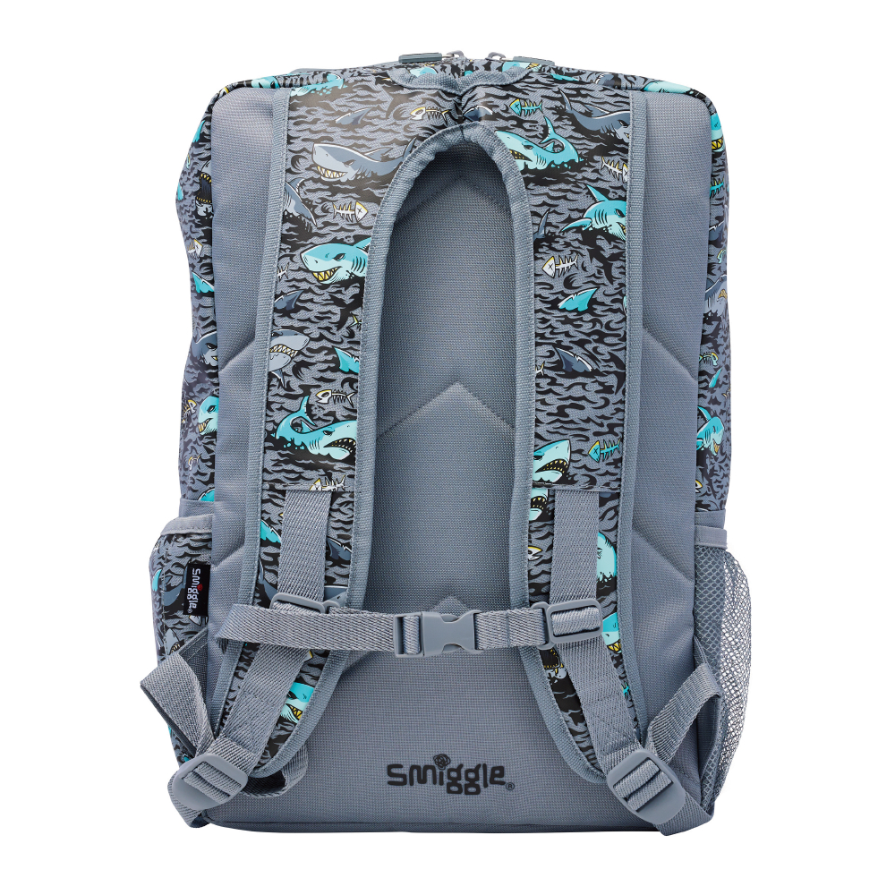 Wild Side Attach Foldover Backpack (Grey)