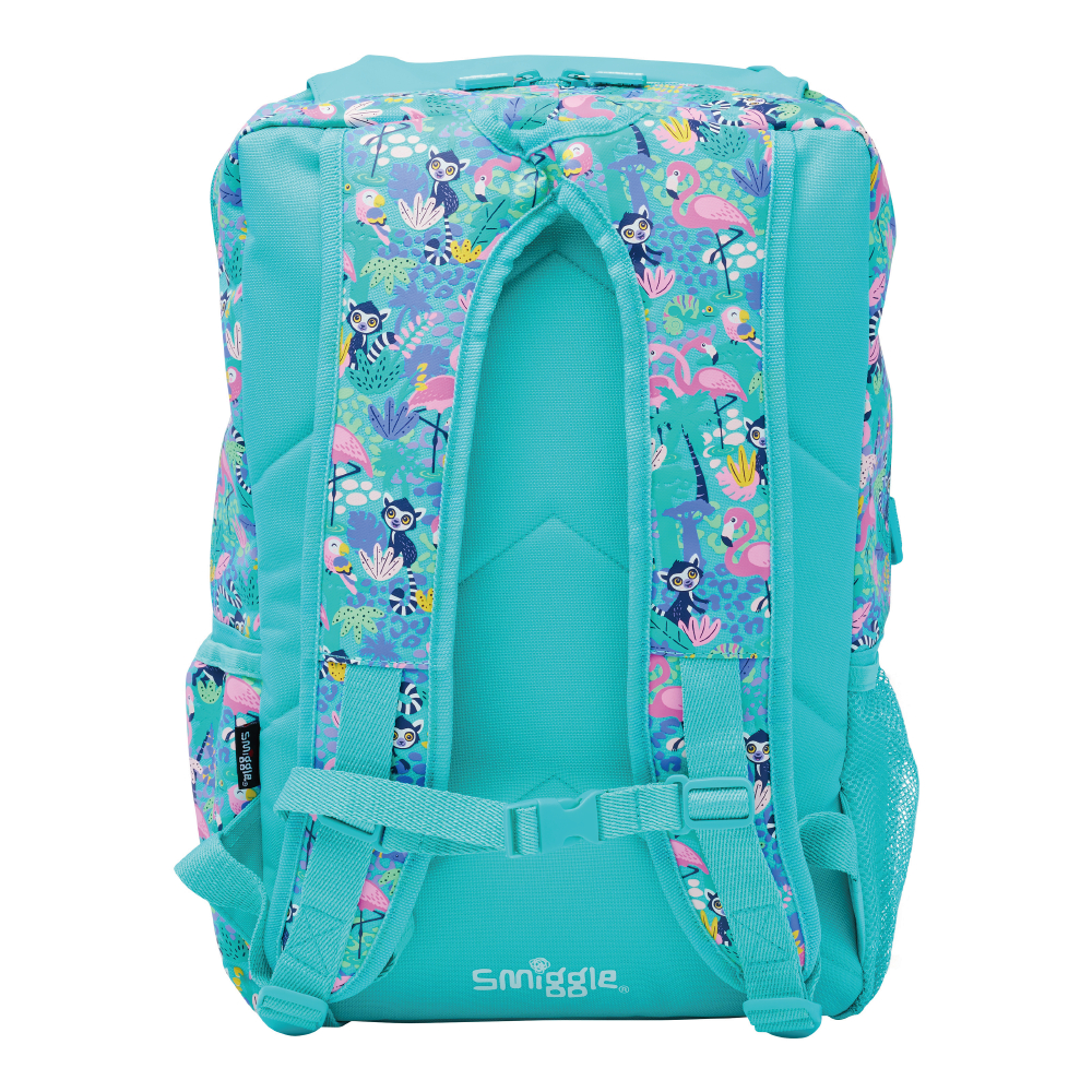 Wild Side Attach Foldover Backpack (Aqua)
