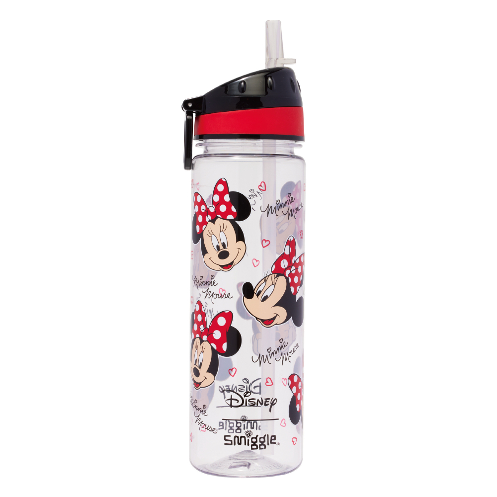 Minnie Mouse Plastic Drink Up Bottle 650Ml