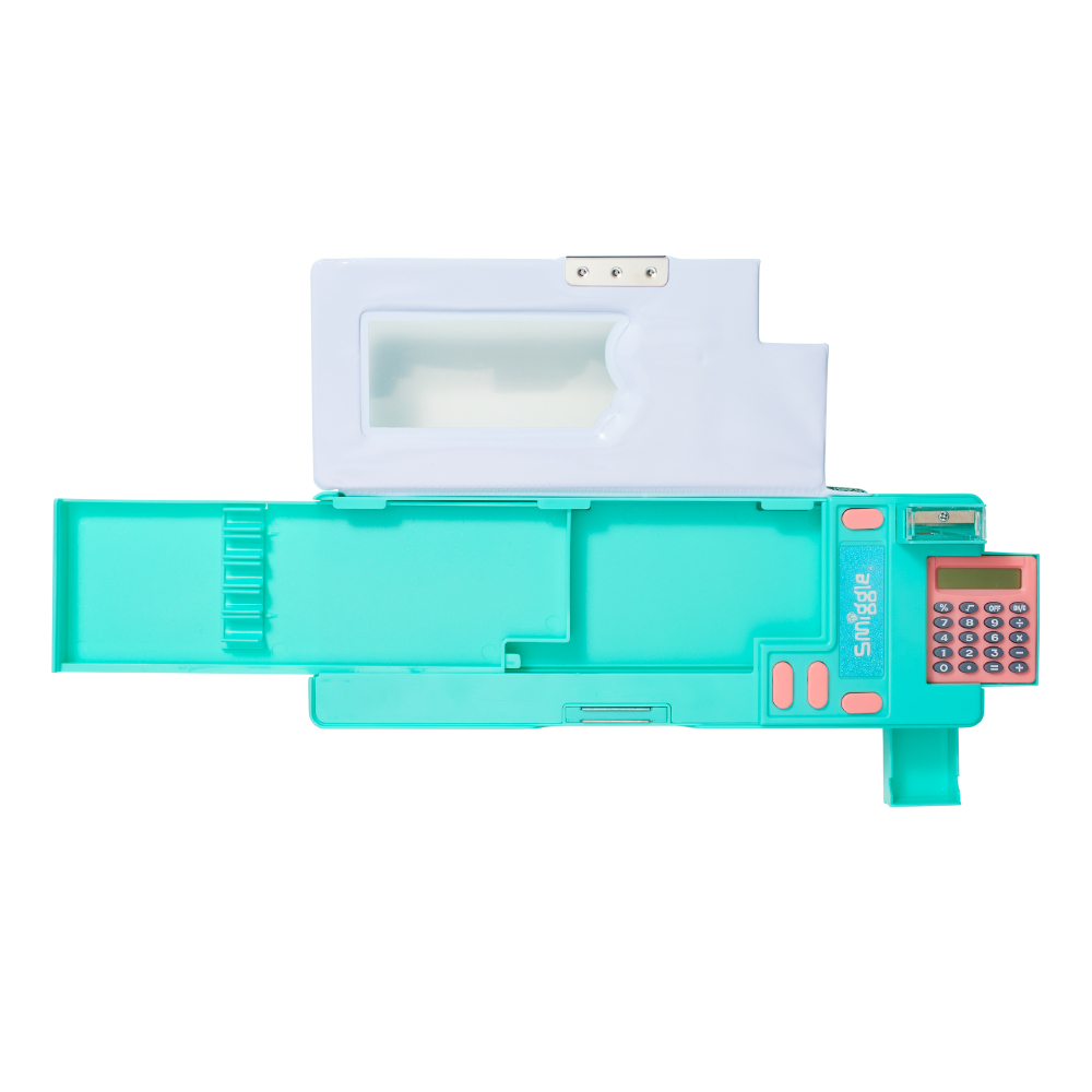Hi There Pop Out Pencil Case (Aqua)