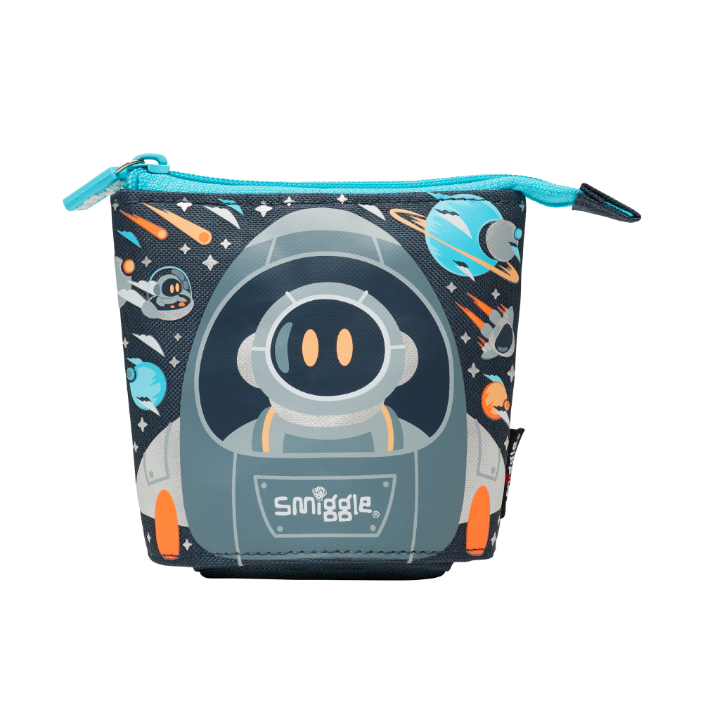 Blast Off Stand N' Slide 2 In 1 Pencil Case(Grey)