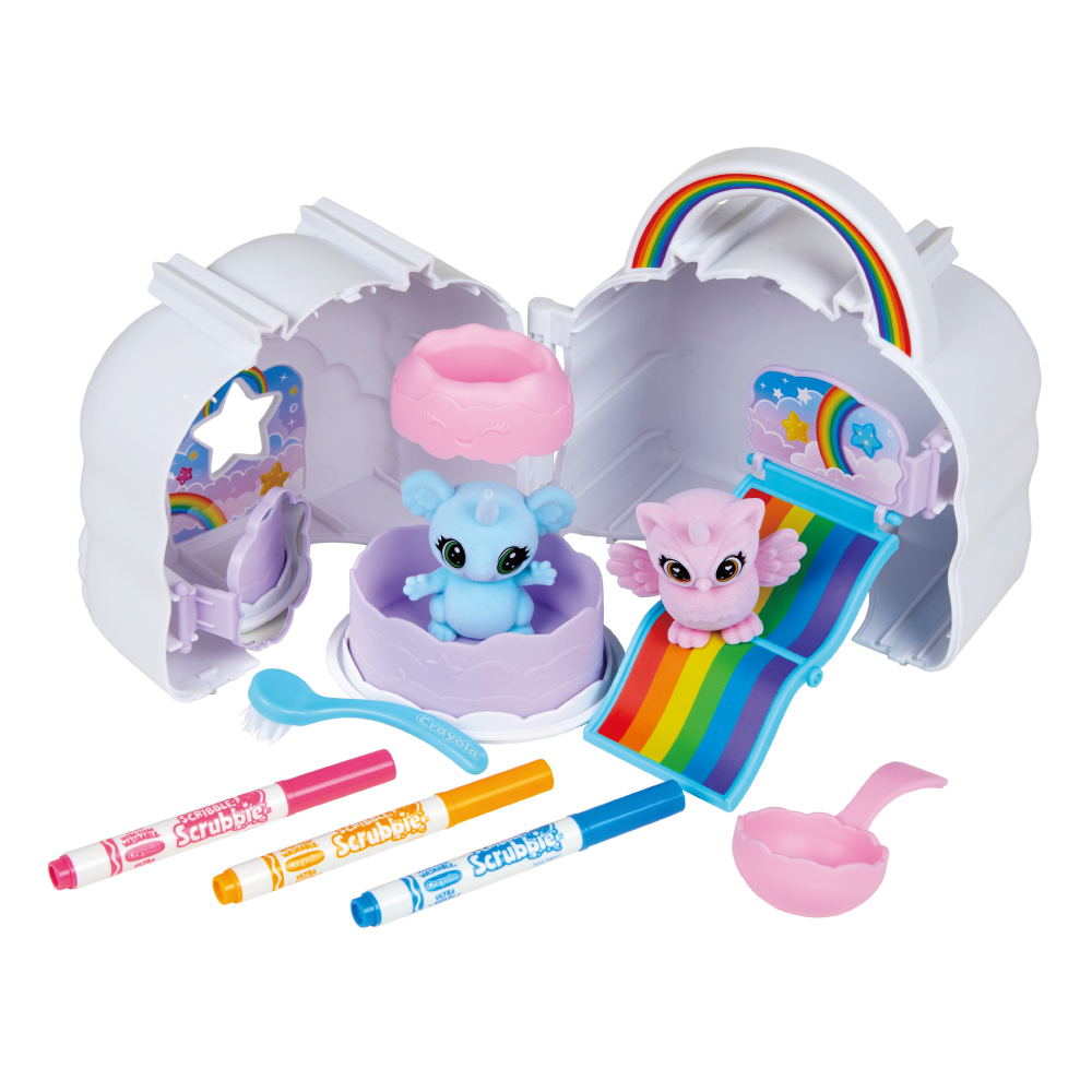 Scribble Scrubbie Peculiar Pets Cloud Clubhouse