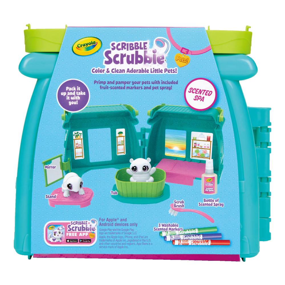 Scribble Scrubbie Pets Scented Spa