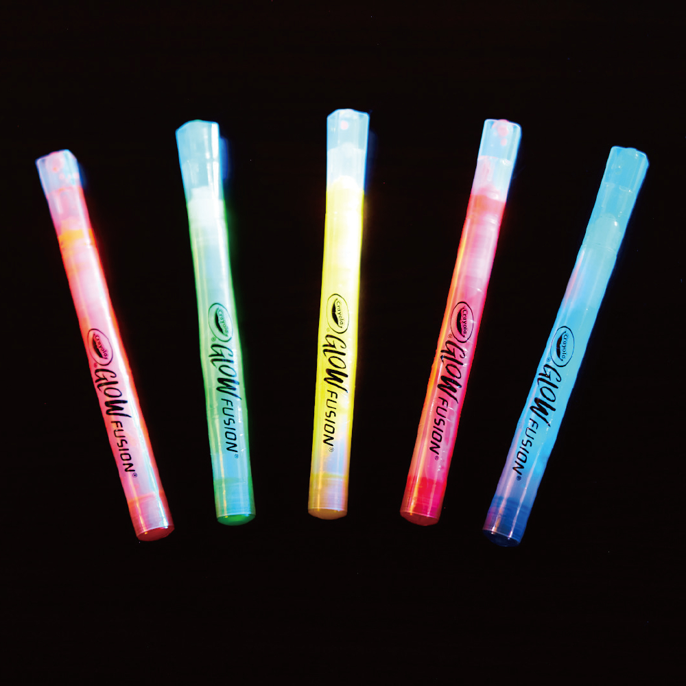 Glow Fusion Marker Coloring Set - Mythical Creatures