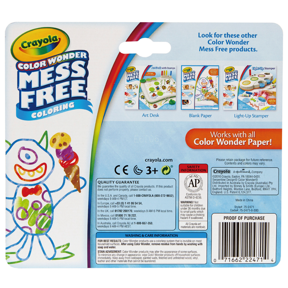 Color Wonder Mini Marker Classic 10ct