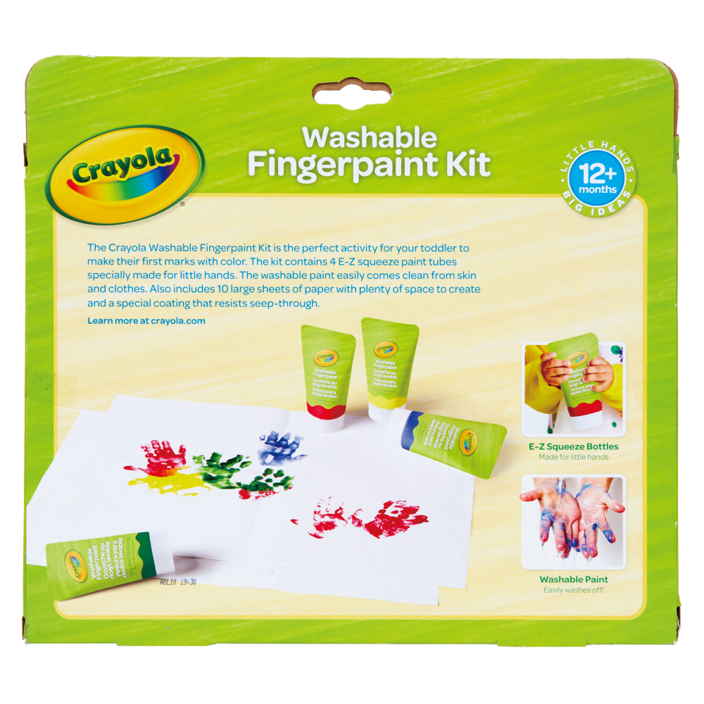 MFC 12M FINGERPAINT KIT;6PK