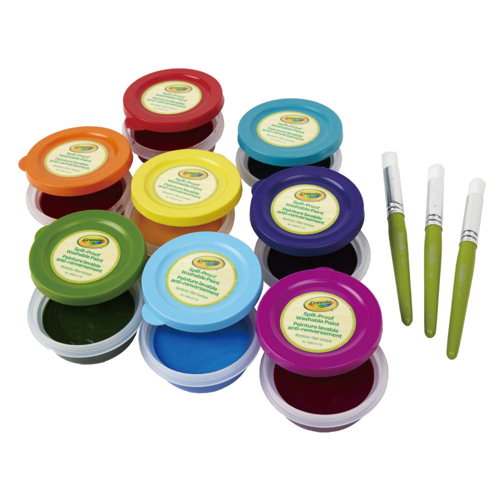 Spill-Proof Paint Activity Kit