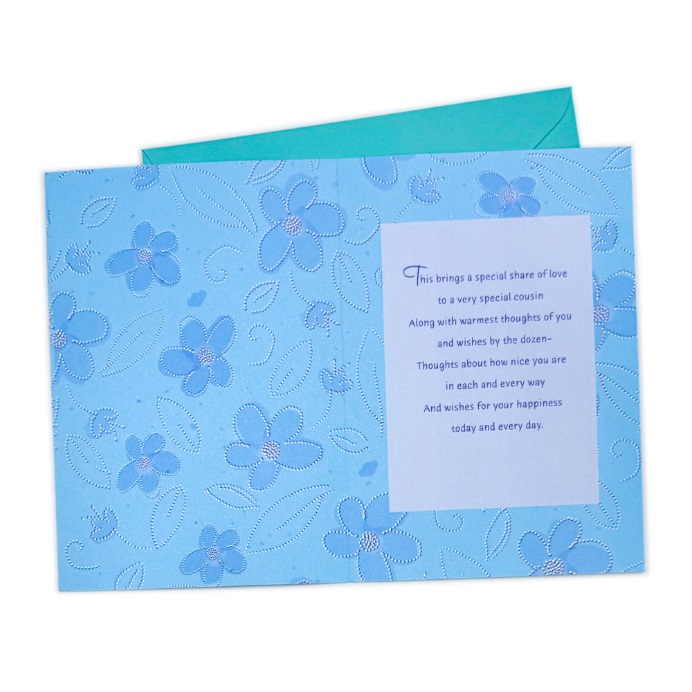 Birthday Card - For Cousin