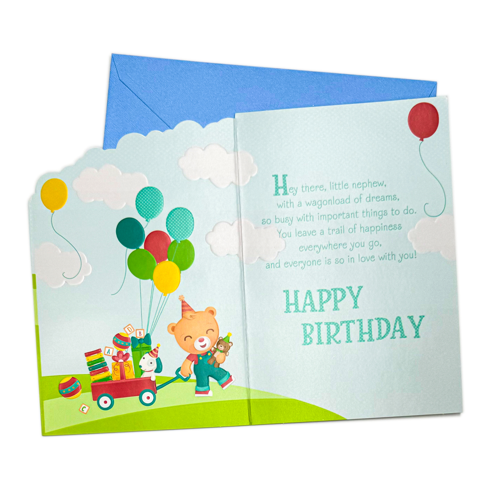 Birthday Card - For Nephew