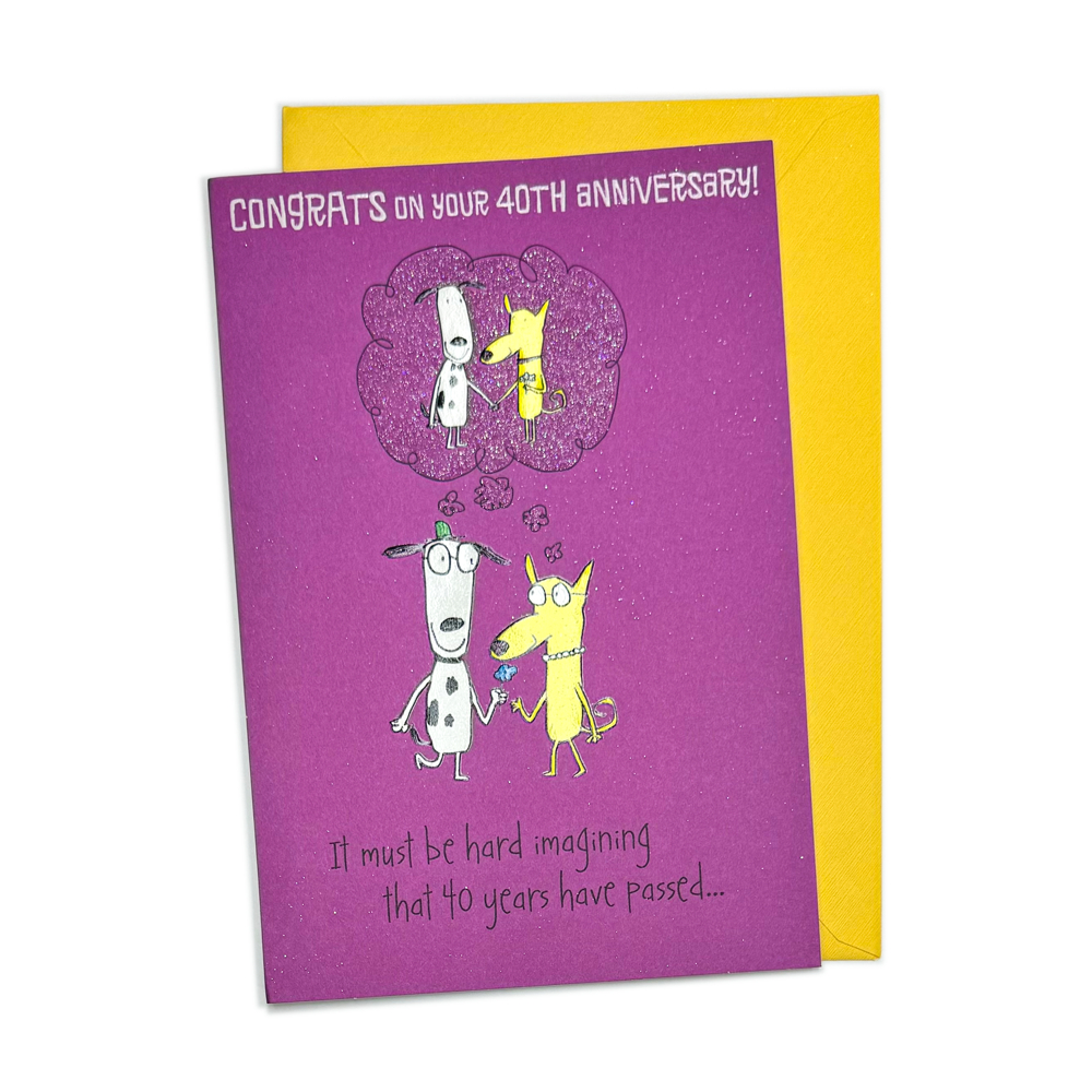 40th Anniversary Card