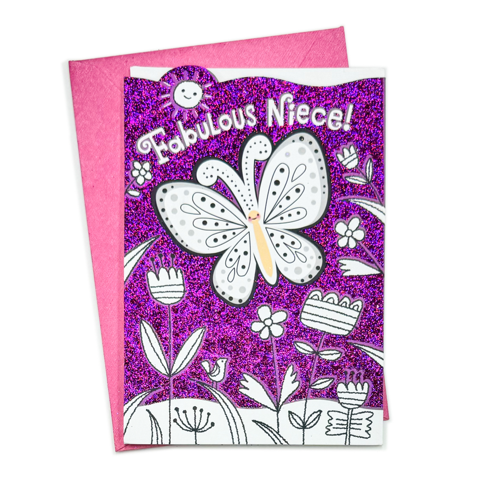 Birthday Card - For Niece