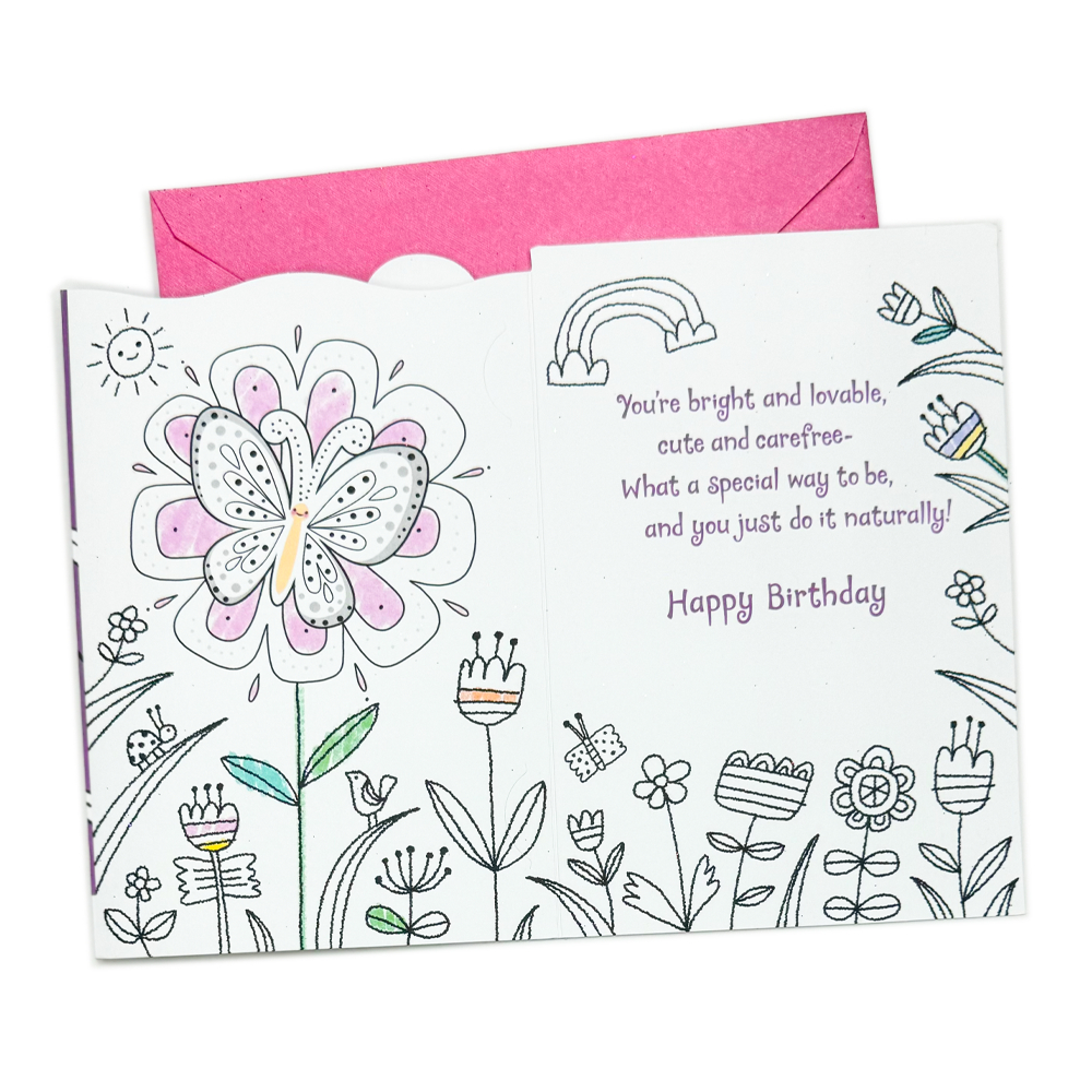 Birthday Card - For Niece