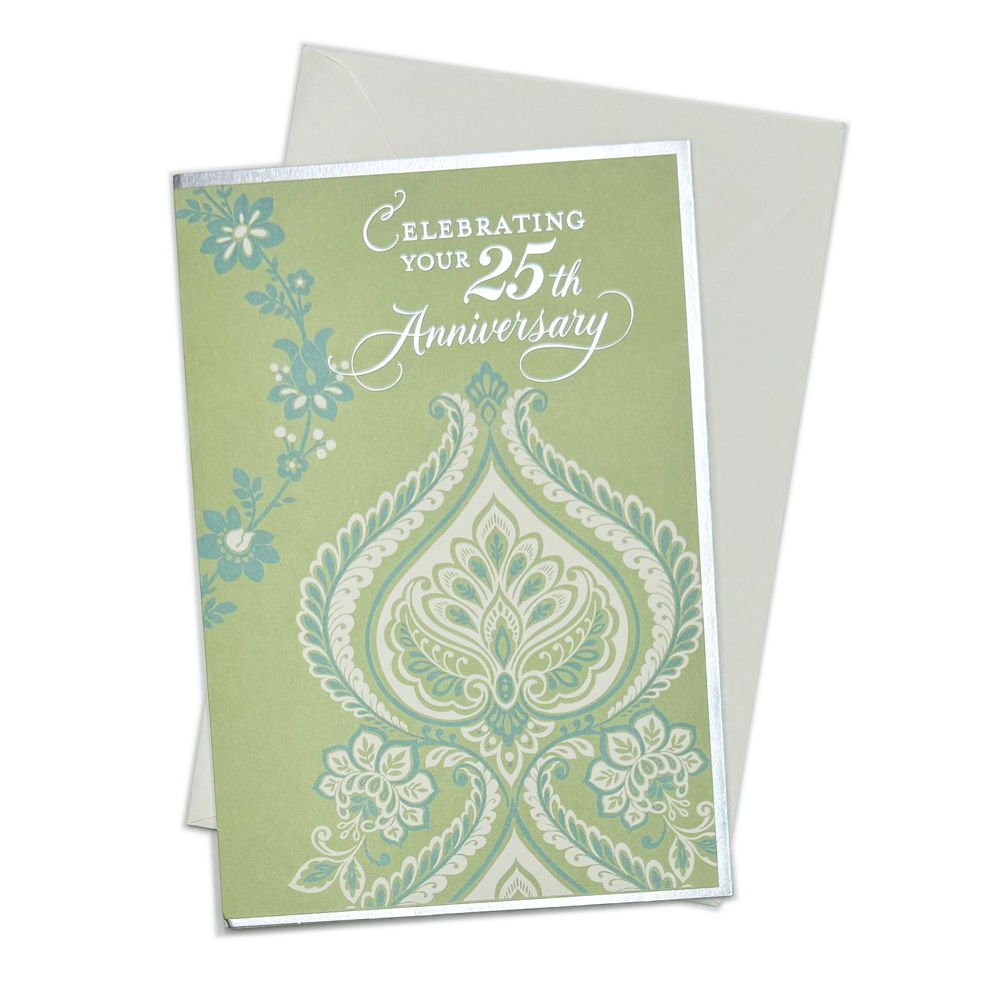 25th Anniversary Card