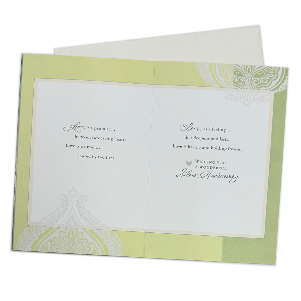 25th Anniversary Card