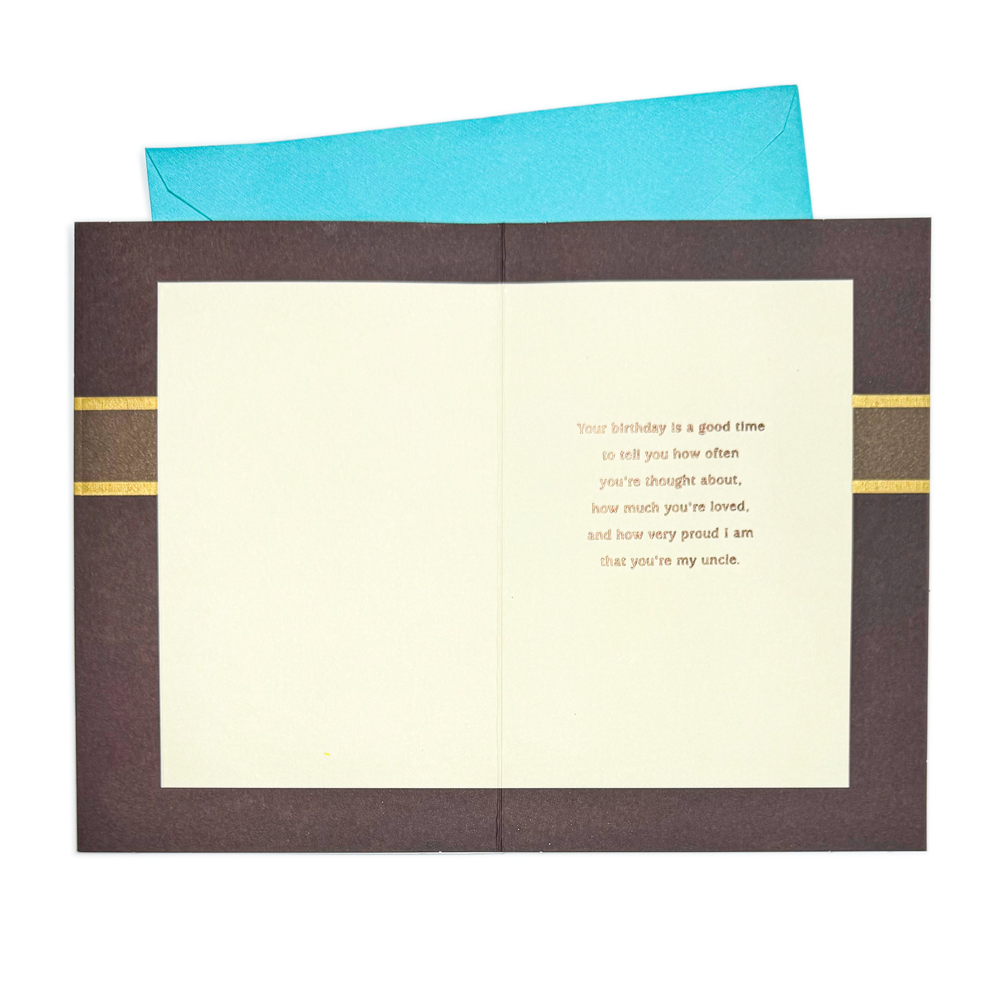 Birthday Card - For Uncle