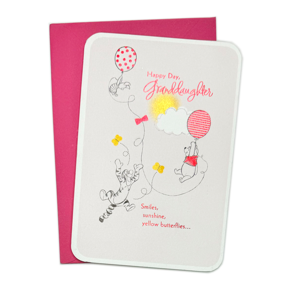 Birthday Card - For Granddaughter