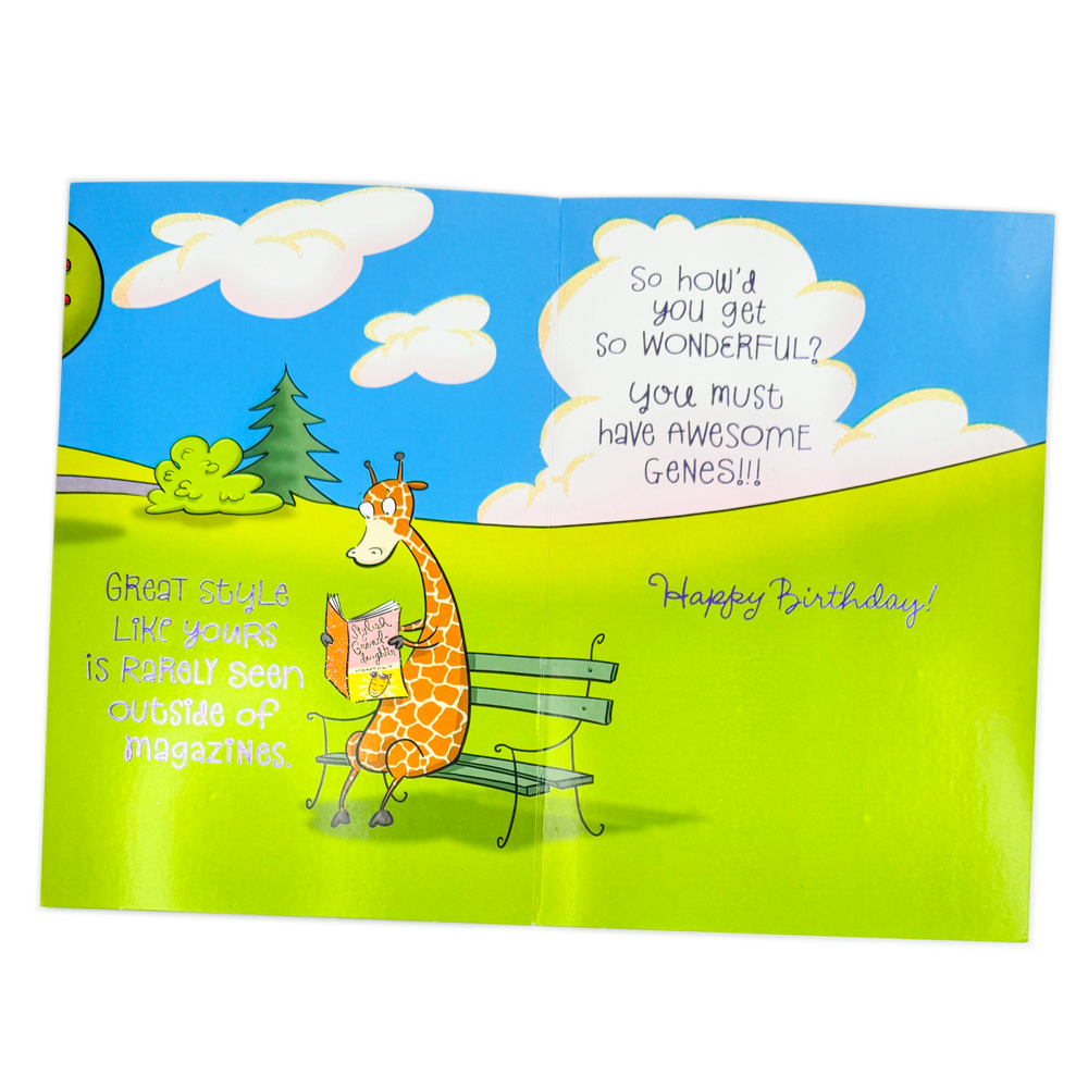 Birthday Card - For Granddaughter
