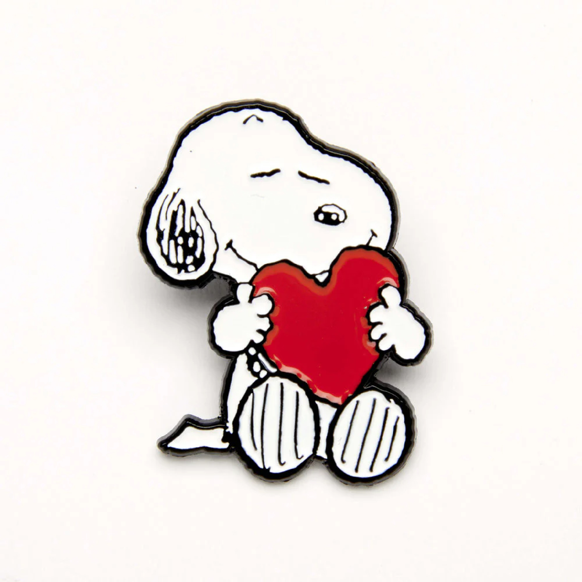 Peanuts Give Hugs 金屬襟章 - Heart