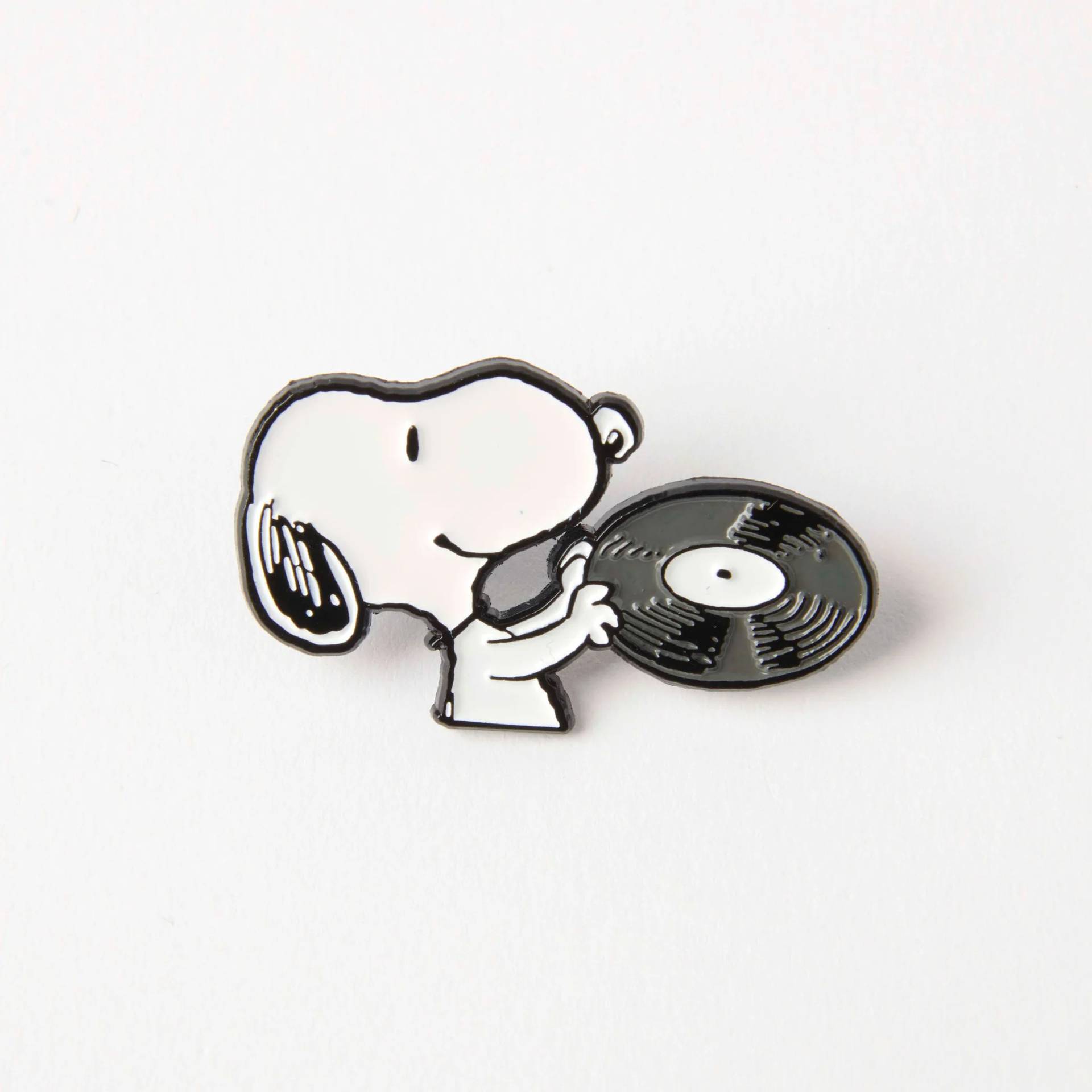 Peanuts Music is Life Enamel Pin - Records