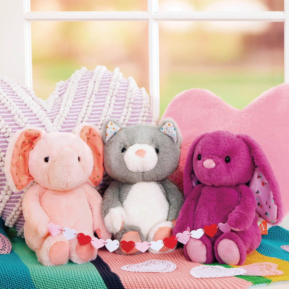 BX2047Z@B. CLASSIC PLUSH ELEPHANT - PINK