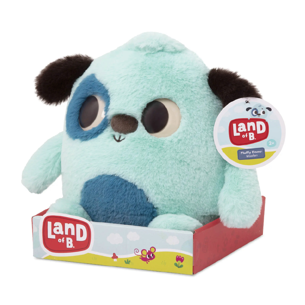 LB1903Z@FLUFFY PLUSH DOG