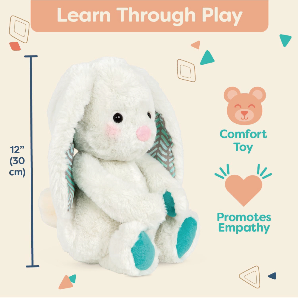 BX1784Z@B. CLASSIC PLUSH BUNNY - ICE GREY
