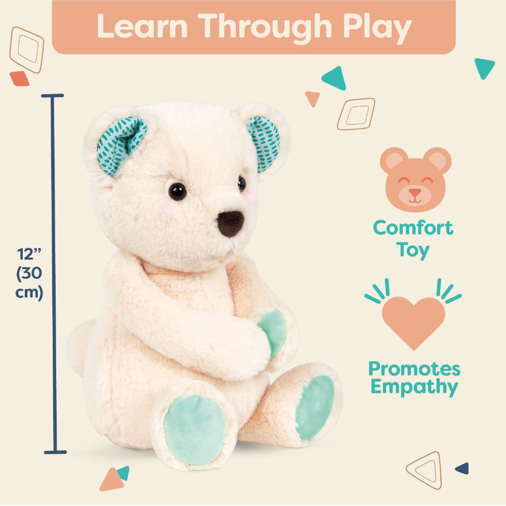 BX1856Z@B. CLASSIC PLUSH BEAR - CREAM