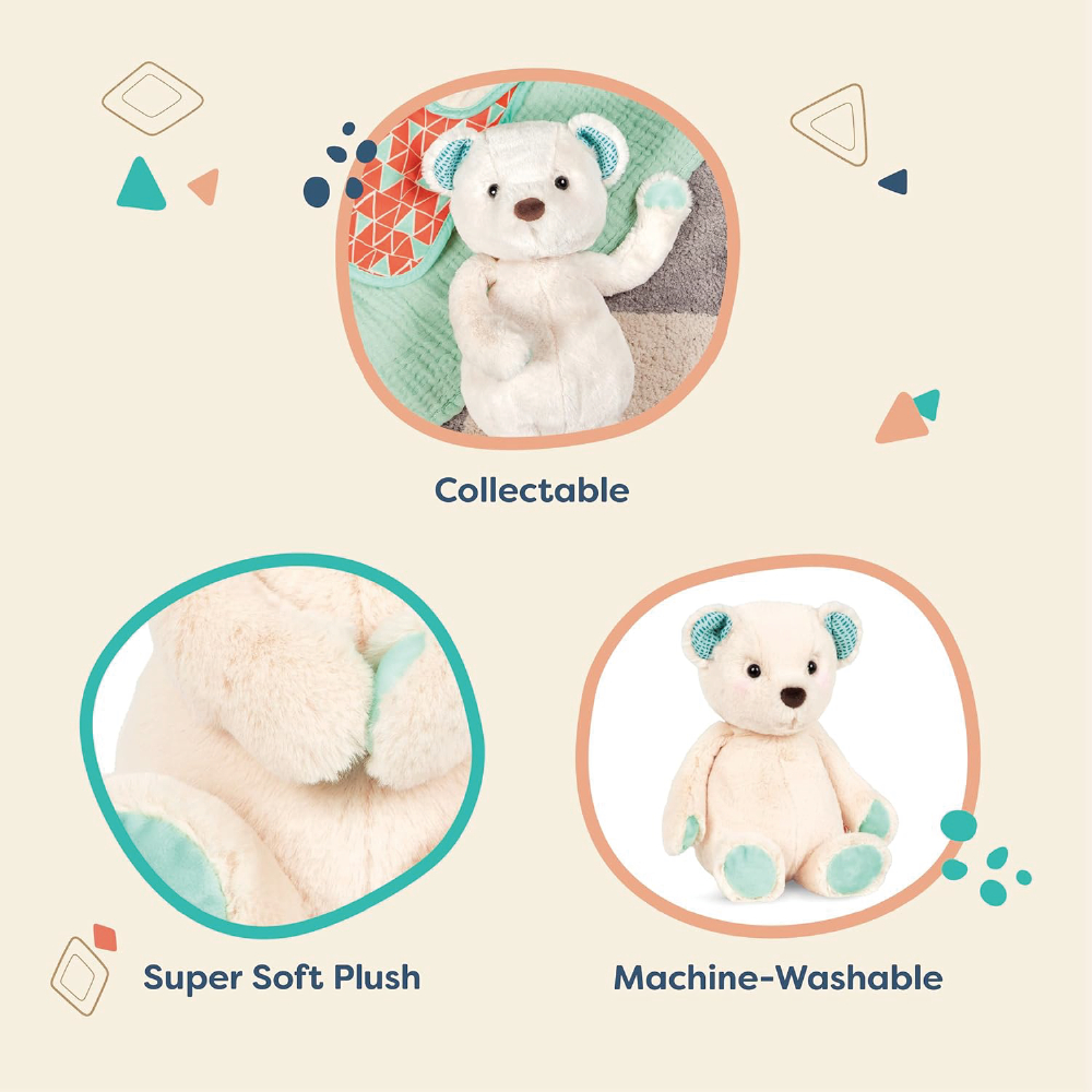 BX1856Z@B. CLASSIC PLUSH BEAR - CREAM
