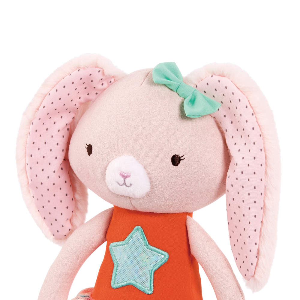BX1793Z@B. DESIGNER PLUSH BUNNY