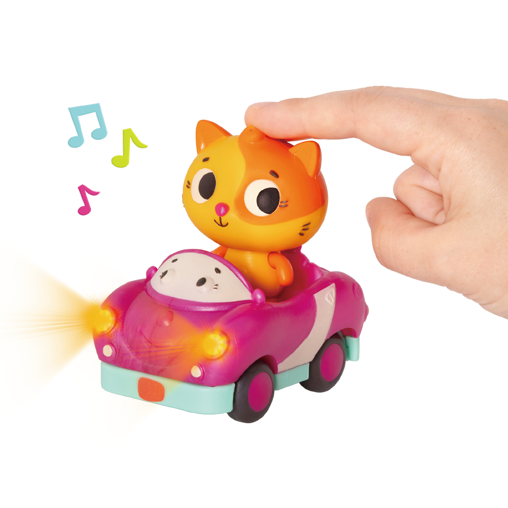 LB1704@LOB. CAT (LOLO) AND CAR (SMARTY PANTS)
