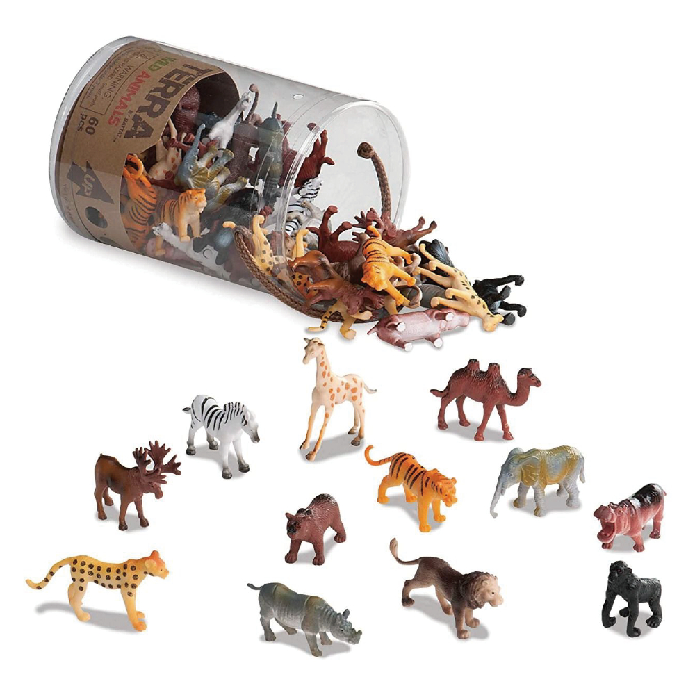 AN6004Z@WILD ANIMALS IN TUBE
