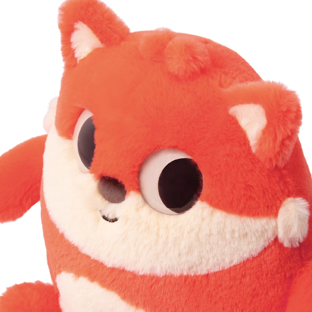 LB1907Z@FLUFFY PLUSH FOX