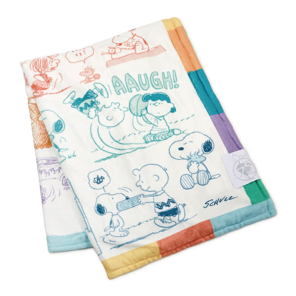 Peanuts® 75th 週年紀念毛毯