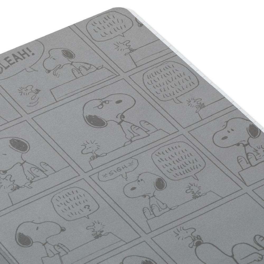 Peanuts® Snoopy and Woodstock Faux Leather Notebook