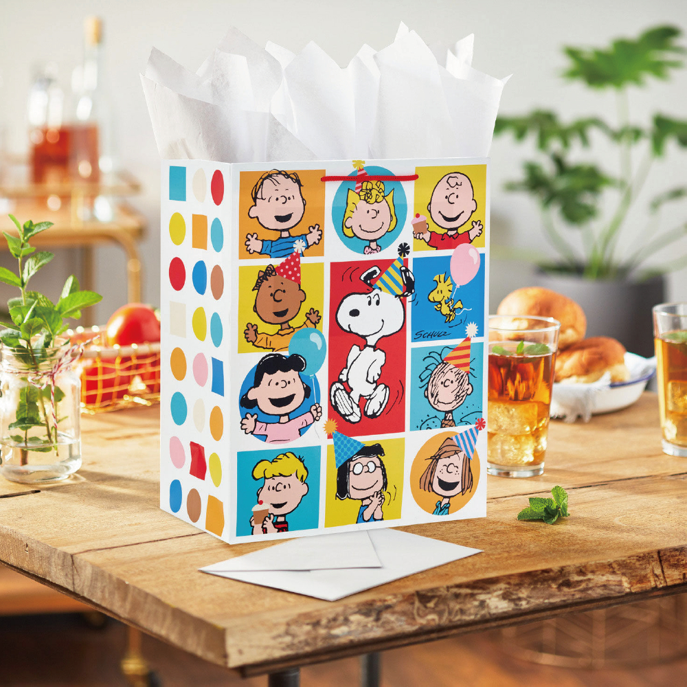 Peanuts® Gang Large Birthday Gift Bag 13