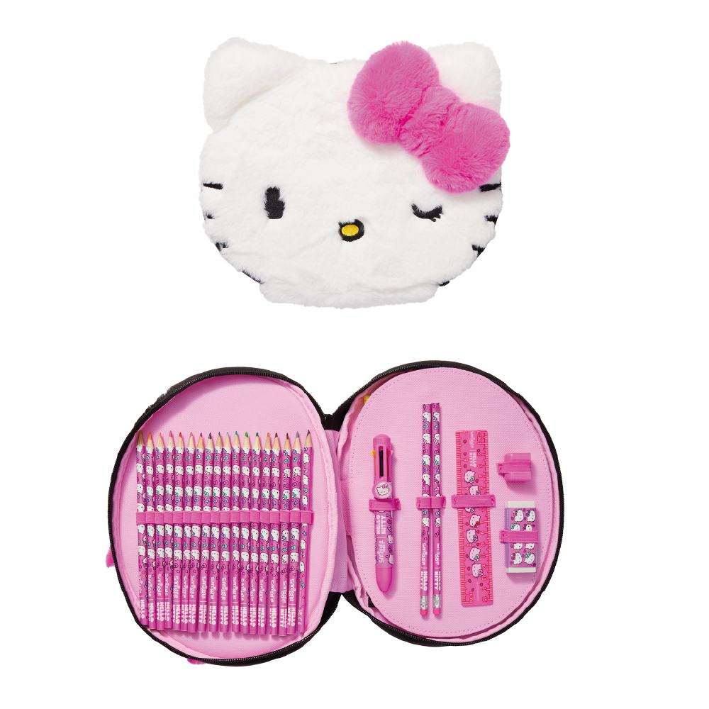 Smiggle Hello Kitty Zip It Stationery Gift Pack