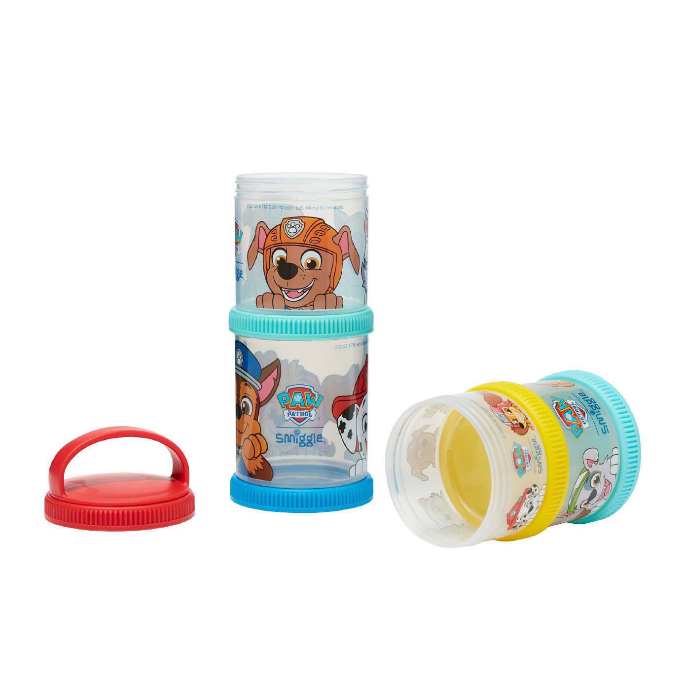 Paw Patrol Snack & Stack Containers