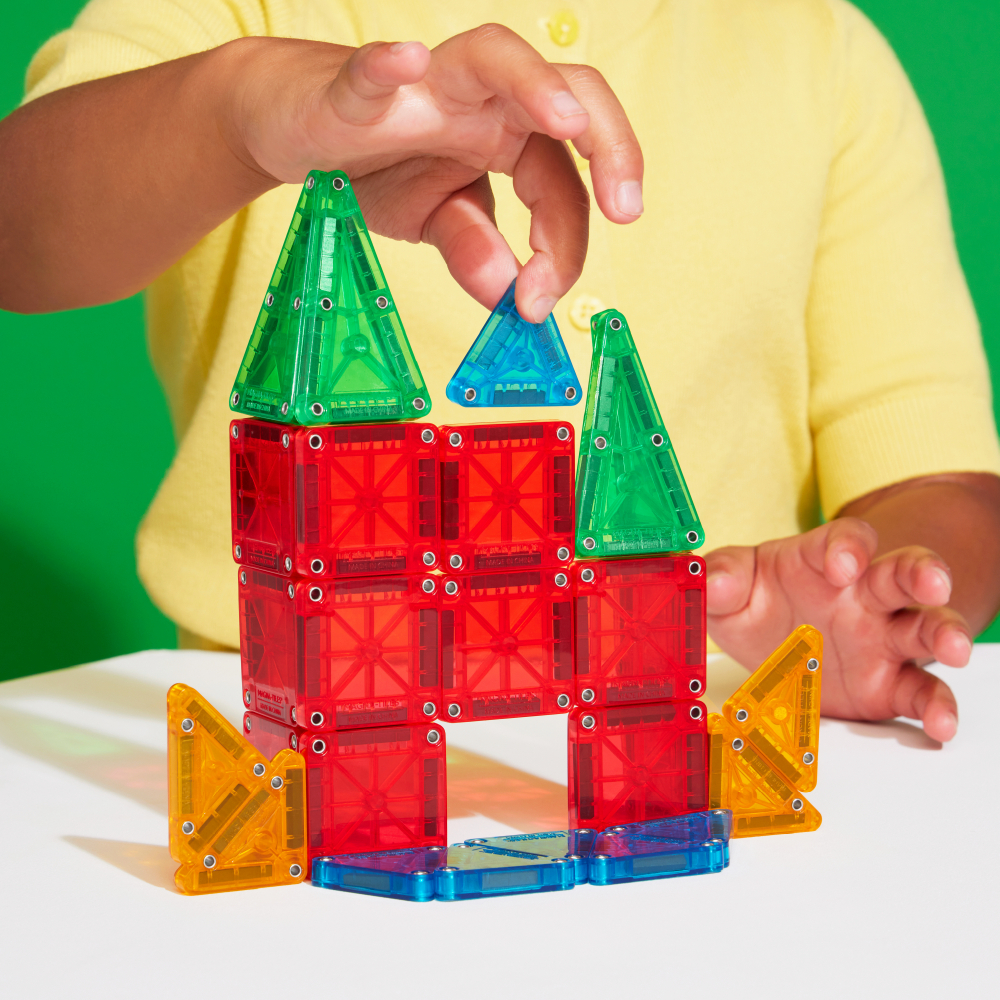 MAGT-244026BO@MAGNA-TILES microMAGS TRAVEL SET (With a Display Boxed of 12 sets)