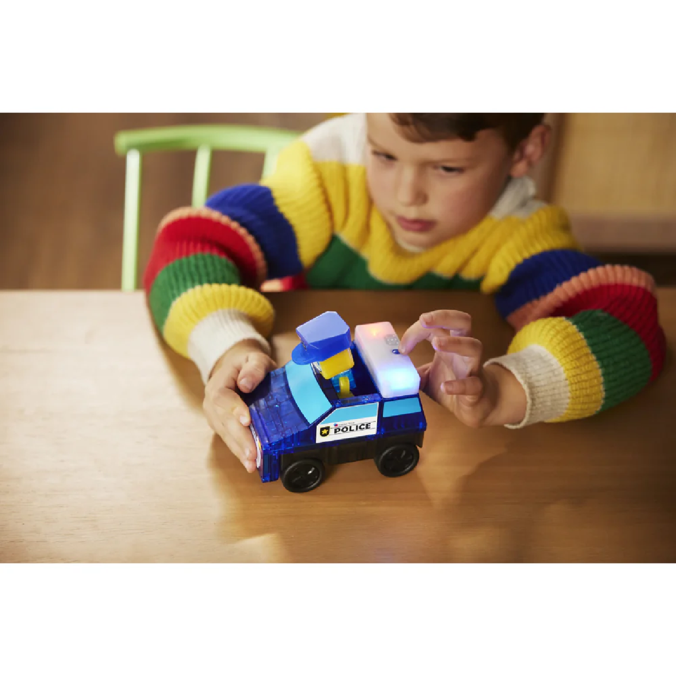 MAGT-252035PS@MAGNA-TILES Police Station