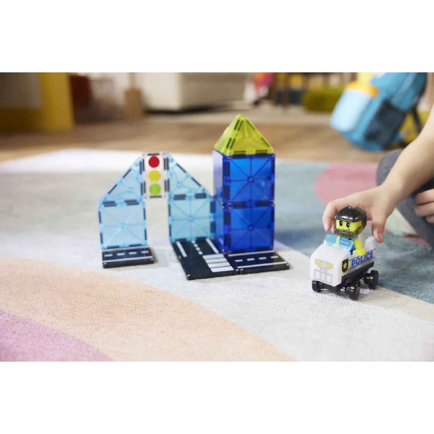 MAGT-252020PO@MAGNA-TILES Police Patrol