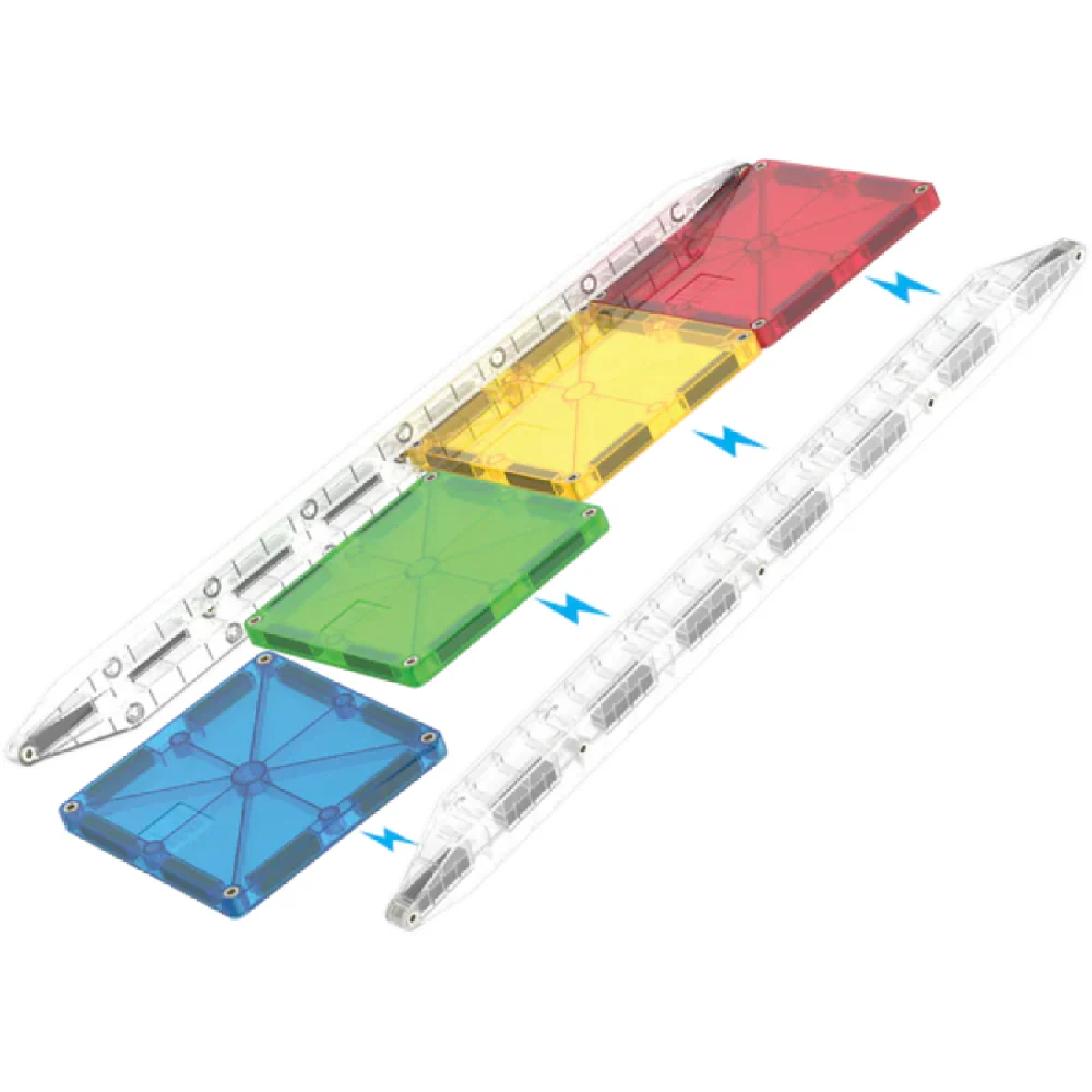 MAGT-251090RR@MAGNA-TILES Rail Racers Deluxe