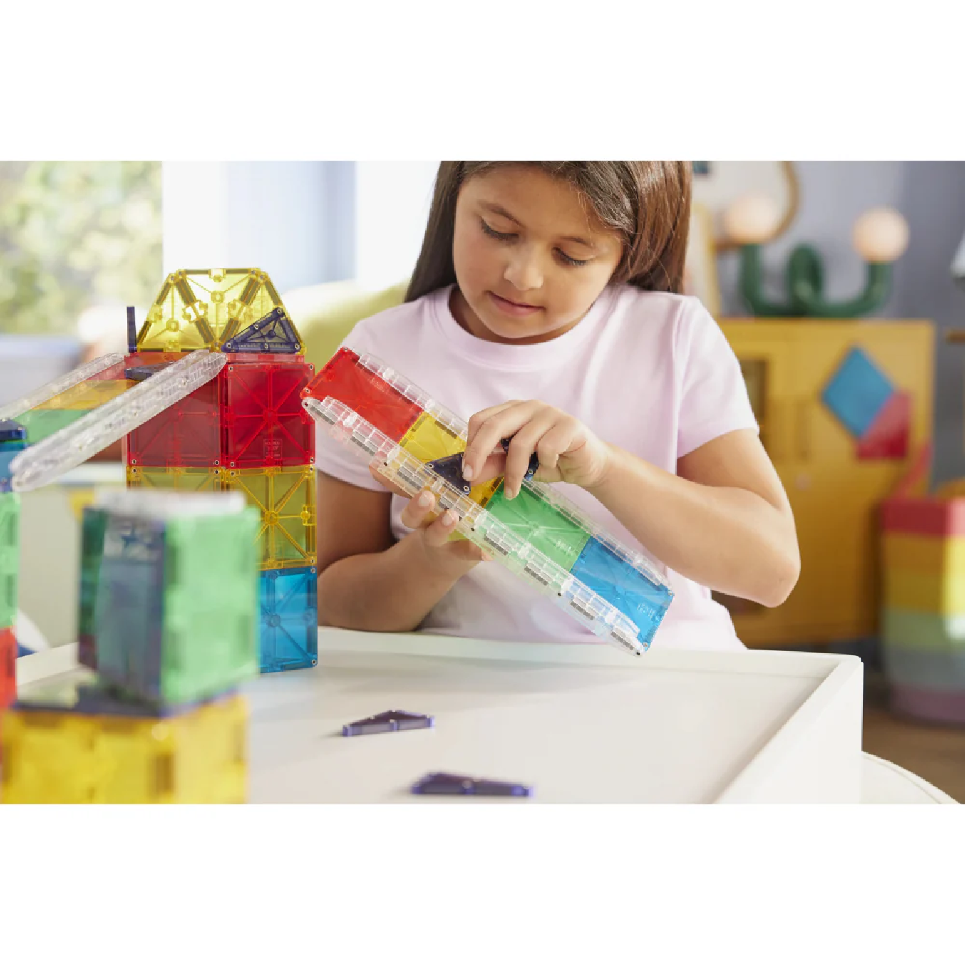 MAGT-251090RR@MAGNA-TILES Rail Racers Deluxe